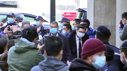 Descargar video: Hong-Kong: torna in carcere l'editore-attivista Jimmy Lai, spina nel fianco di Pechino