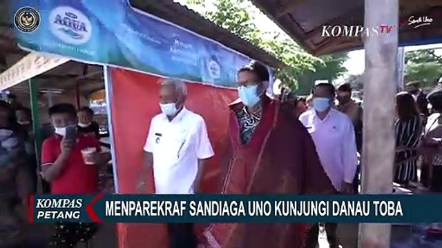 Menparekraf Sandiaga Uno Pilih Danau Toba Sebagai Destinasi Wisata Super Prioritas