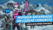 Dónde está la moneda azul enterrada en Ciudad Comercio - Fortnite semana 5 temporada 5