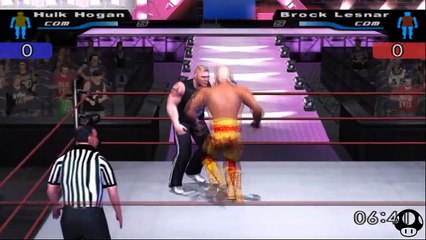 Here Comes the Pain Hulk Hogan vs Brock Lesnar