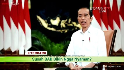 Pidato Presiden Jokowi Sambut Tahun 2021, Dari Vaksinasi Sampai Pemulihan Ekonomi