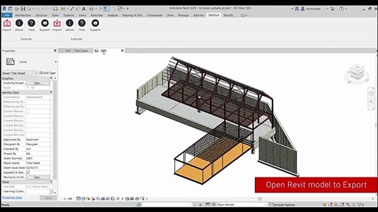 Revit to AutoCAD Exporter