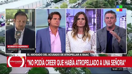 El abogado de Papadopulos: "Se asustó mucho porque no tenía registro"