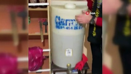 Esenyurt’ta yılbaşı gecesinde sahte alkol operasyonu