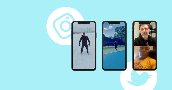 Just like Rocky Balboa, Novak Djokovic training on snow - Social Highlights 31.12.2020