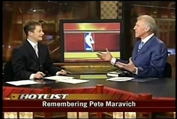 Bill Walton on Pistol Pete Maravich in late 1980’s