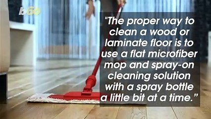 Never Clean These 5 Things With Water!