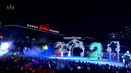 Coreia do Norte celebra a chegada de 2021