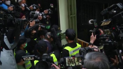 홍콩 반중매체 사주 지미 라이 새해 전날 재수감 / YTN