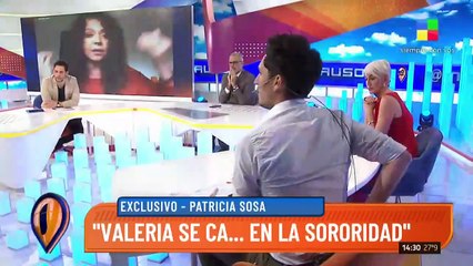 Patricia Sosa: "Valeria Lynch me clavó un puñal"