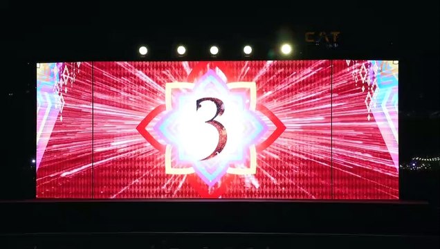 Fogos de artifício ecológicos na Tailândia