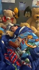 Boy with Cerebral Palsy Surprised by Sister Coming Home from the Navy