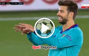 Cuando a Piqué le agarró un ataque de habilidad