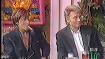 Johnny Hallyday et Jacques Dutronc - 1988