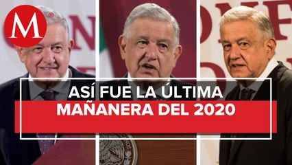 Los temas de AMLO en La Mañanera del 31 de diciembre
