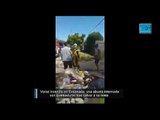 Voraz incendio en Ensenada: una abuela internada con quemaduras tras salvar a su nieta