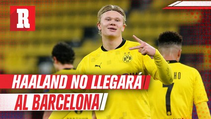 Representante de Haaland desmiente negociaciones con el Barcelona