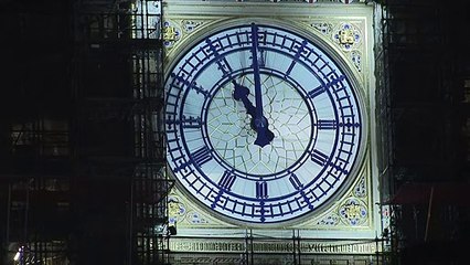 Big Ben marks the end of the UK's Brexit transition