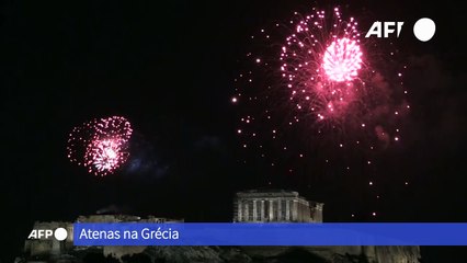 Fogos em Acrópole