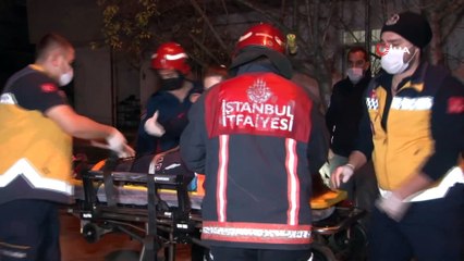 Sinir krizi geçiren kadın mahalleliyi sokağa döktü