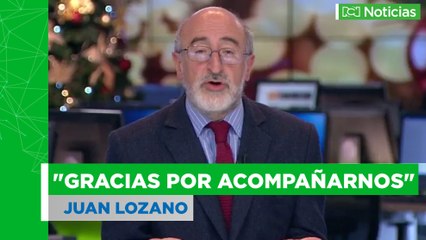 "Gracias por habernos acompañado este año": Juan Lozano