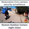 Restoration Cctv camera security surveillance - Restore Outdoor Camera night vision