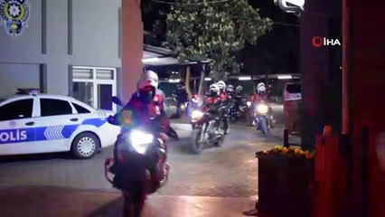 Yılın ilk saatlerinde 4 mahalleye eş zamanlı operasyon