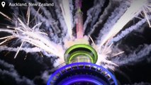 New Zealand welcomes 2021 with New Year fireworks in Auckland