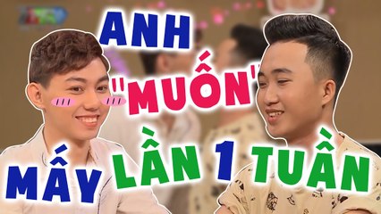 ️‍Chàng Gay Đẹp Trai ĐỎ CẢ MẶT Khi Hỏi Về "Nhu Cầu" Của Đối Phương Làm Khán Giả CƯỜI XẢ LÁNG