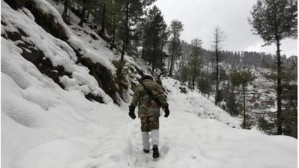 Soldiers firm in bone-chilling winter, temperature dip to -20° C but 'josh' high