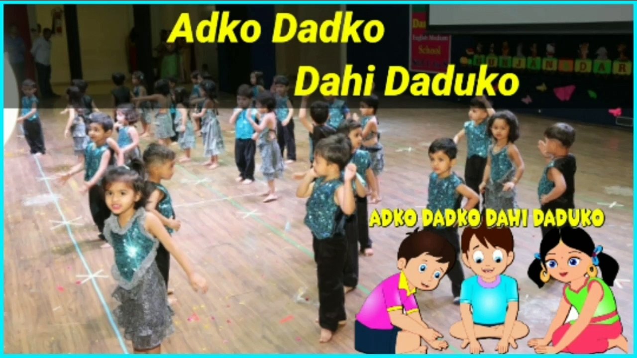 Adko Dadko Dahi Daduko | Kids Song | For Kids Best Song - video Dailymotion