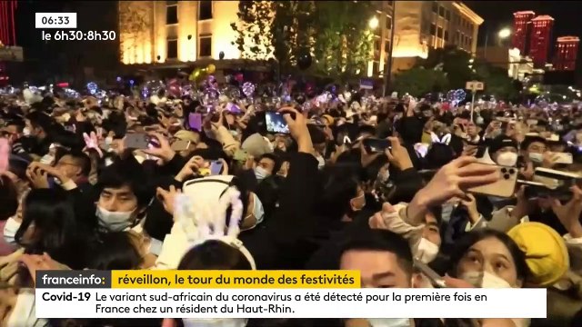 De Wuhan à Londres, regardez les images autour du monde du passage en 2021 après une année pas comme les autres que tous veulent oublier au plus vite...