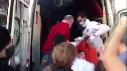 Şişli'de bir hemşirenin rehin alındığı anlara ilişkin görüntüler ortaya çıktı!