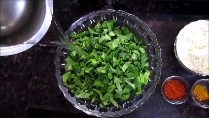 HOW TO MAKE PALAK BHAJIYA | SPINACH SNACK | Nirmal Bhoj
