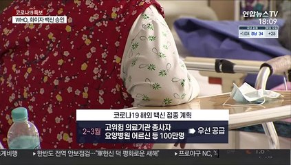 백신 도입 곧 가시화…"정밀한 접종준비 필요"