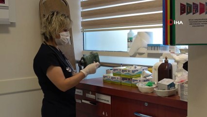 Korona virüs savaşçıları yeni yıla görev başında girdi