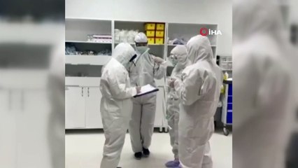 Sağlıkçılar yeni yıla böyle girdi