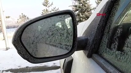 Göle'de termometreler sıfırın altında 25 dereceyi gösterdi; nehir ve göller dondu