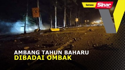Ambang tahun baharu dibadai ombak