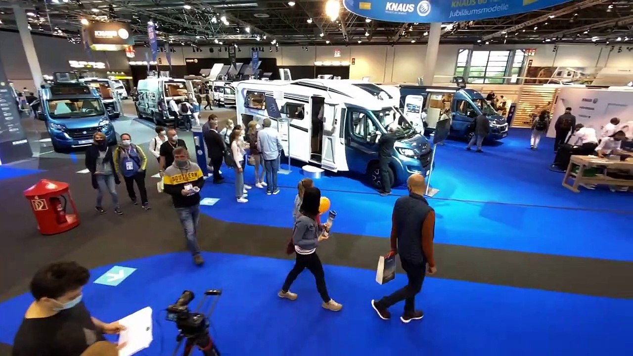 Caravan Salon 2020 | Rundgang Messehalle 4 | Knaus Tabbert