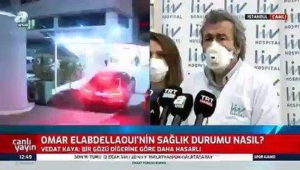 Elinde havai fişek patlayan Galatasaraylı Omar Elabdellaoui'nin doktorundan ilk açıklama