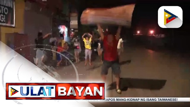 Mga residente ng Davao City, kanya-kanyang paingay sa pagsalubong sa 2021; Pagdiriwang ng Bagong Taon sa buong Davao Region, pangkalahating naging mapayapa