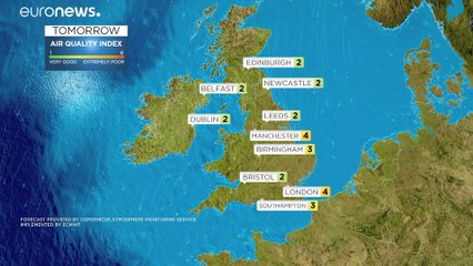 Air quality tomorrow 01/01/2021