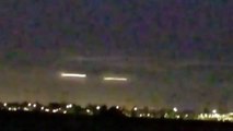 Enormes OVNIs em Forma de Charuto Aparecem Sobre o Sul da Califórnia, Estados Unidos.