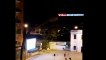 Andria: dietro la stazione spuntano fuochi d'artificio nonostante il divieto - video