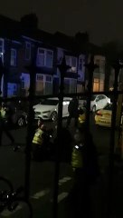 Video captures police dealing with aftermath of disturbance in Sheffield street