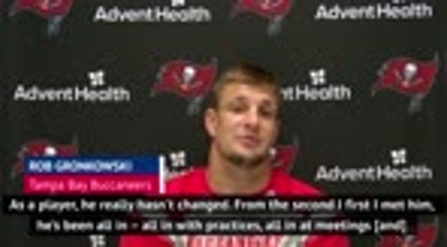 Tom Brady is as good as he has ever been - Gronkowski