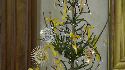 Papa faz oração após dores no nervo ciático