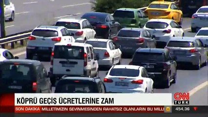 Son Dakika! Köprü geçiş ücretleri arttı | Video