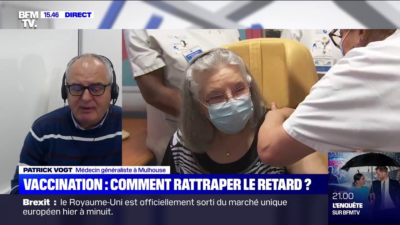 Vaccination: Patrick Vogt, médecin généraliste à Mulhouse, appelle à "lancer une opération commando"